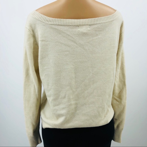 C'est La Vie Wide Neck Sweater - Picture 6 of 7